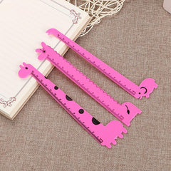 Blind Box Pack of 4 Creative Cartoon Rulers for Students