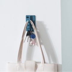 Creative Self-adhesive Organ Hook Storage Rack Wall Shelf