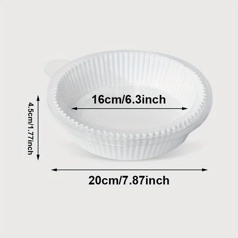 50pcs Air Fryer Disposable Paper Liner Non-Stick Parchment Baking Paper