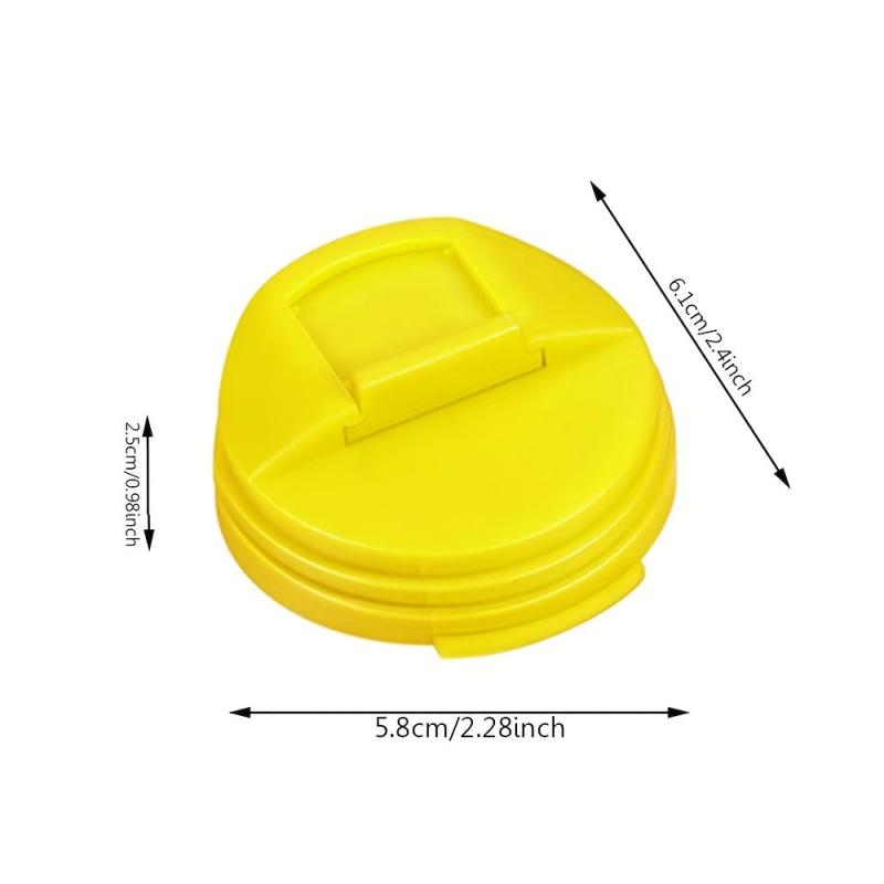 3pcs Plastic Can Lids Reusable Pop Can Tops for Standard Size Cans Soda
