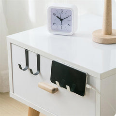 S Shaped Metal Hook Cabinet Door Hanging Rack Utensils Storage Organizer