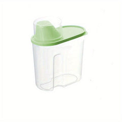 1Pc Airtight Food Storage Containers With Lids Measuring Cup
