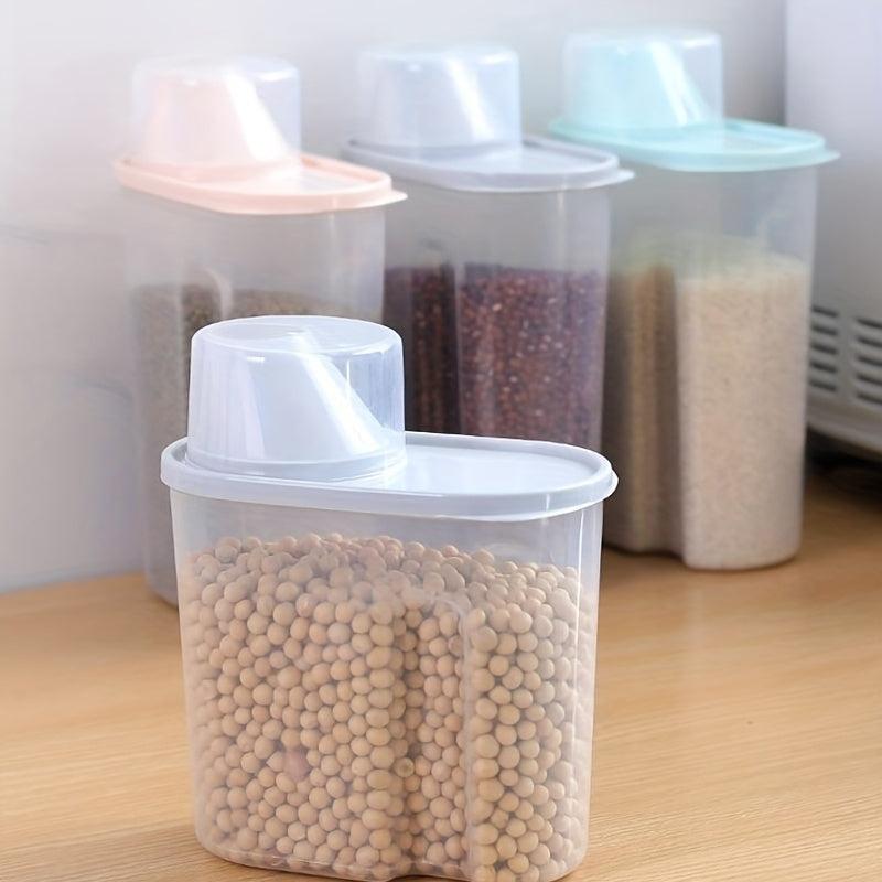 1Pc Airtight Food Storage Containers With Lids Measuring Cup