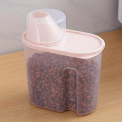 1Pc Airtight Food Storage Containers With Lids Measuring Cup