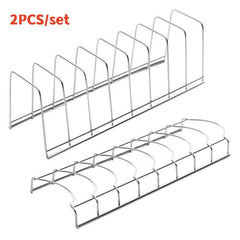 Stainless Steel Dish Drainer & Bowl Rack Kitchen Organizer