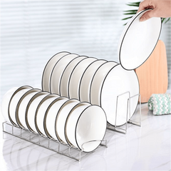 Stainless Steel Dish Drainer & Bowl Rack Kitchen Organizer