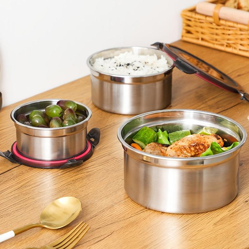 Durable Plastic Food Containers for Fridge & Freezer Organization