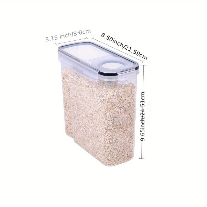Airtight Food Storage Containers Set Kitchen & Pantry Organizer with Lids Labels