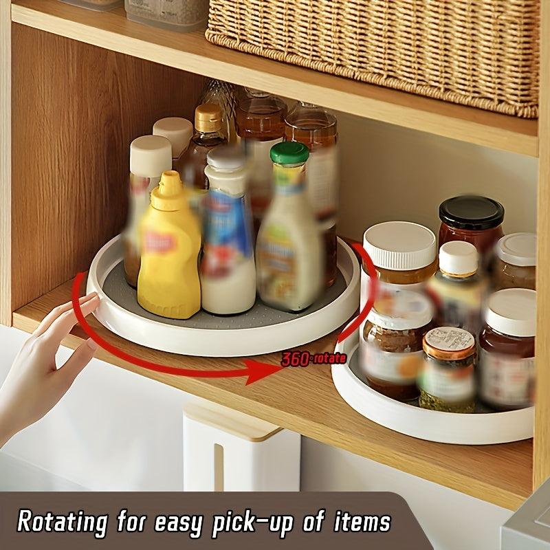 Non Skid Lazy Susan Organizer for Kitchen Bathroom