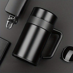 400ml Thermal Cup With Tea Infuser Stainless Steel Vacuum Insulated