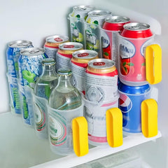 Beverage Storage Bins for Soda Cans, Freezer Safe, Space Saver