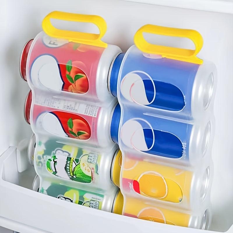 Beverage Storage Bins for Soda Cans, Freezer Safe, Space Saver