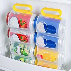 Beverage Storage Bins for Soda Cans, Freezer Safe, Space Saver