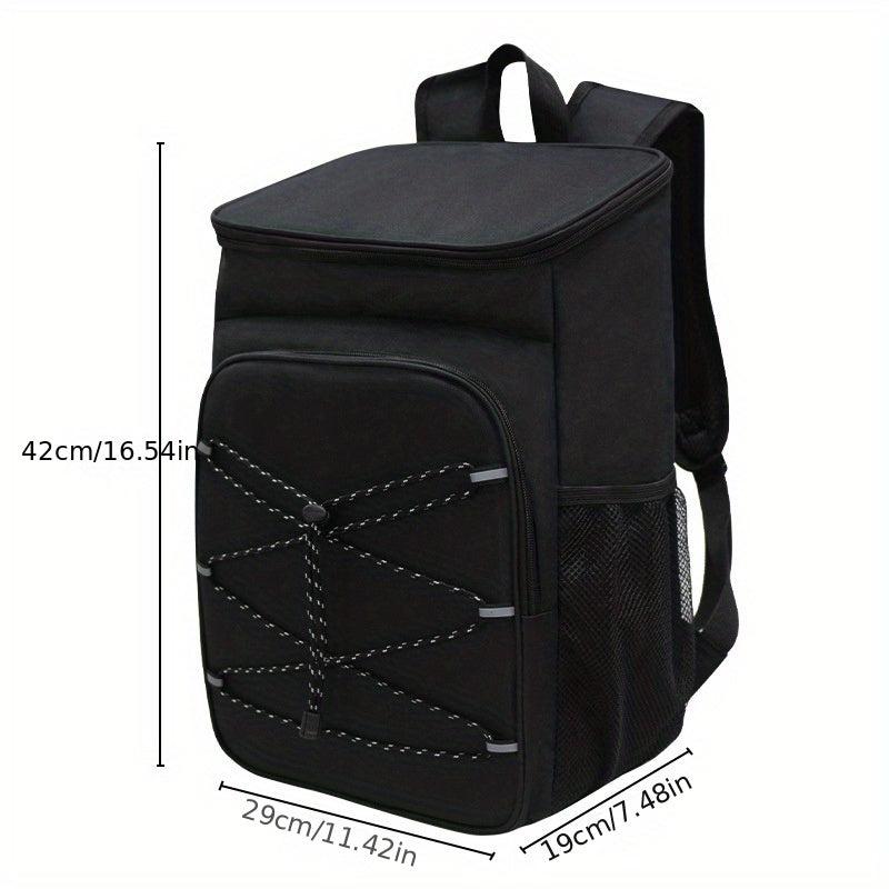 15L Insulated Bag Picnic Backpack Thickened Oxford Cloth Camping Picnic Bag