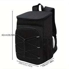 15L Insulated Bag Picnic Backpack Thickened Oxford Cloth Camping Picnic Bag