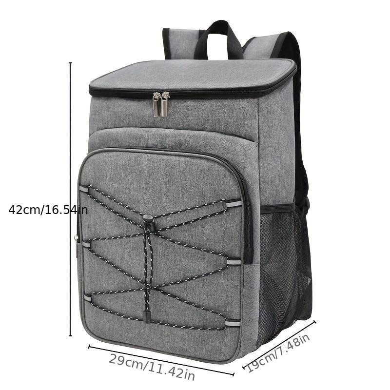15L Insulated Bag Picnic Backpack Thickened Oxford Cloth Camping Picnic Bag