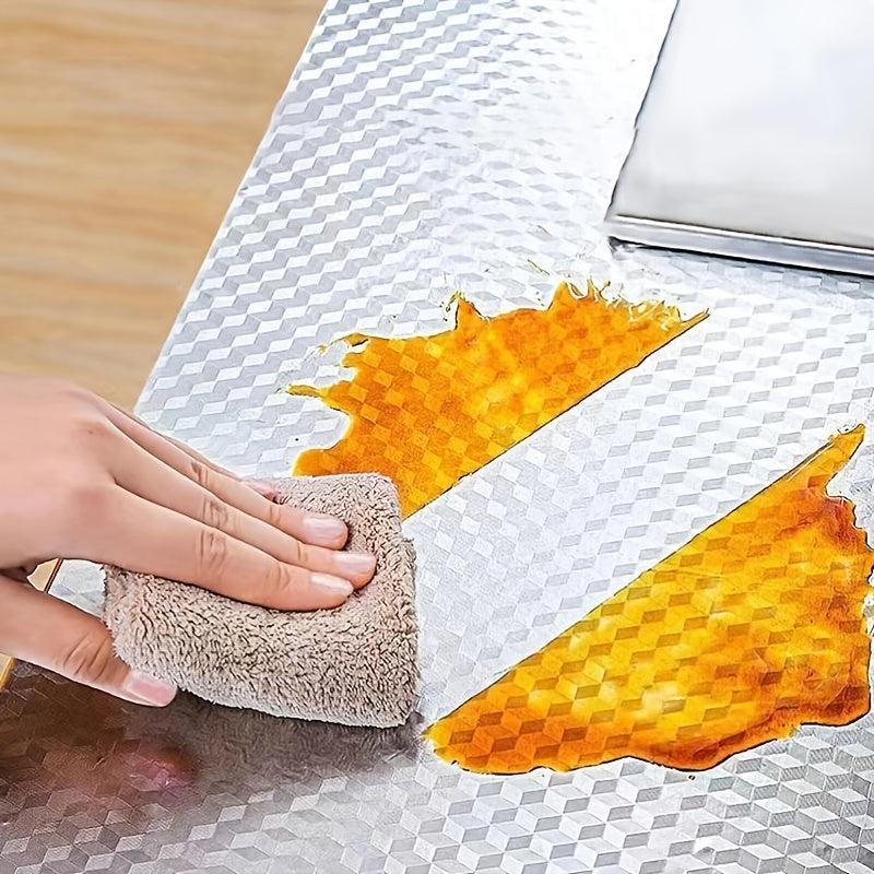 1pc Kitchen Fire Resistant Wall Sticker Self Adhesive