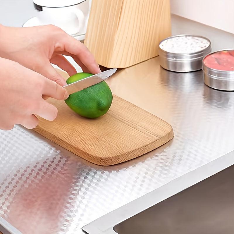 1pc Kitchen Fire Resistant Wall Sticker Self Adhesive