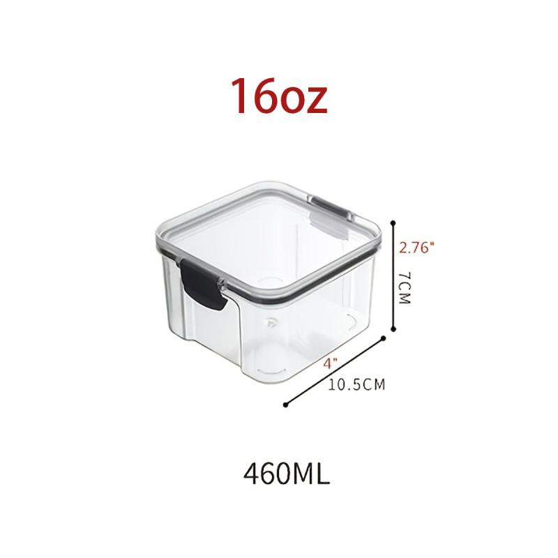 Easy Clean Plastic Food Storage Container Keep Food Fresh & Organized