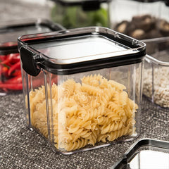 Easy Clean Plastic Food Storage Container Keep Food Fresh & Organized