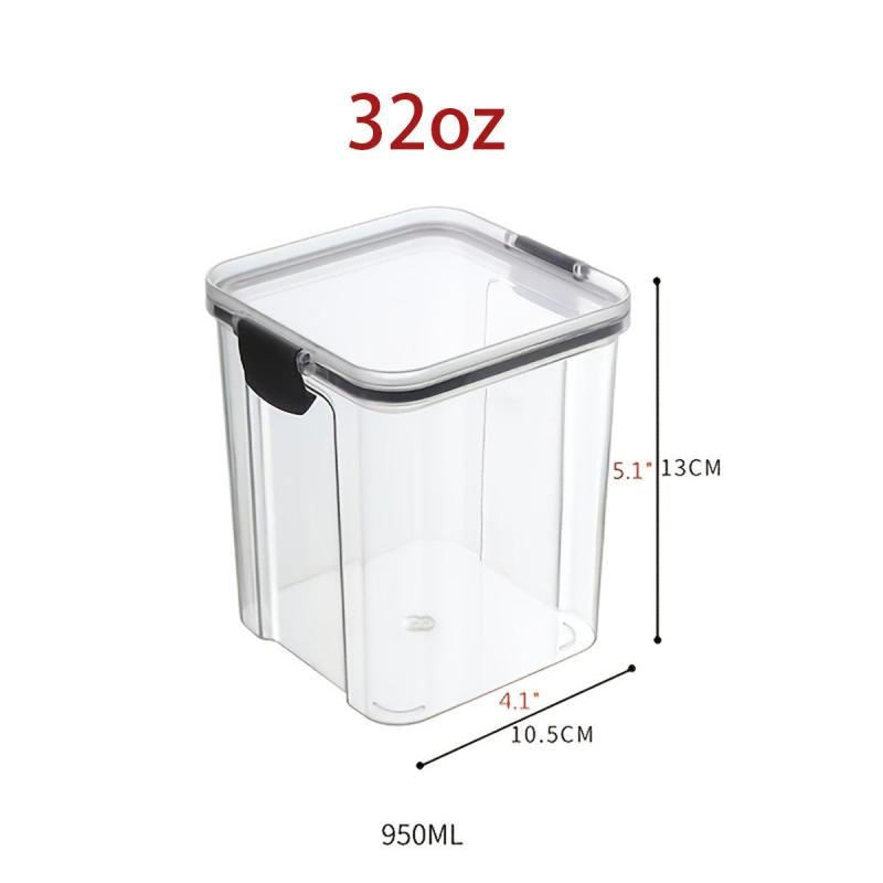 Easy Clean Plastic Food Storage Container Keep Food Fresh & Organized