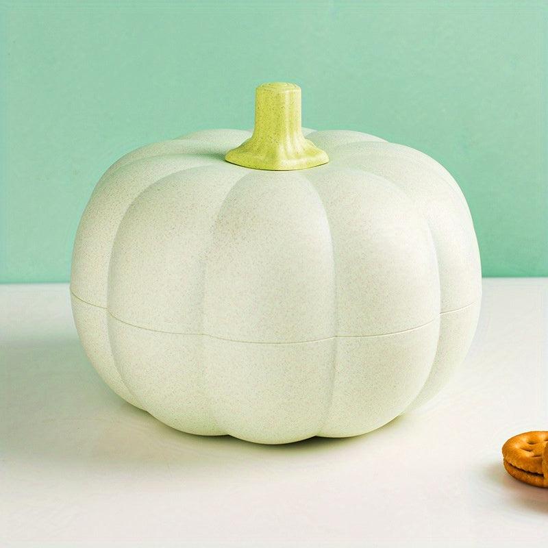 Pumpkin Fruit Plate Candy Box for Halloween