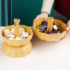 Pumpkin Fruit Plate Candy Box for Halloween