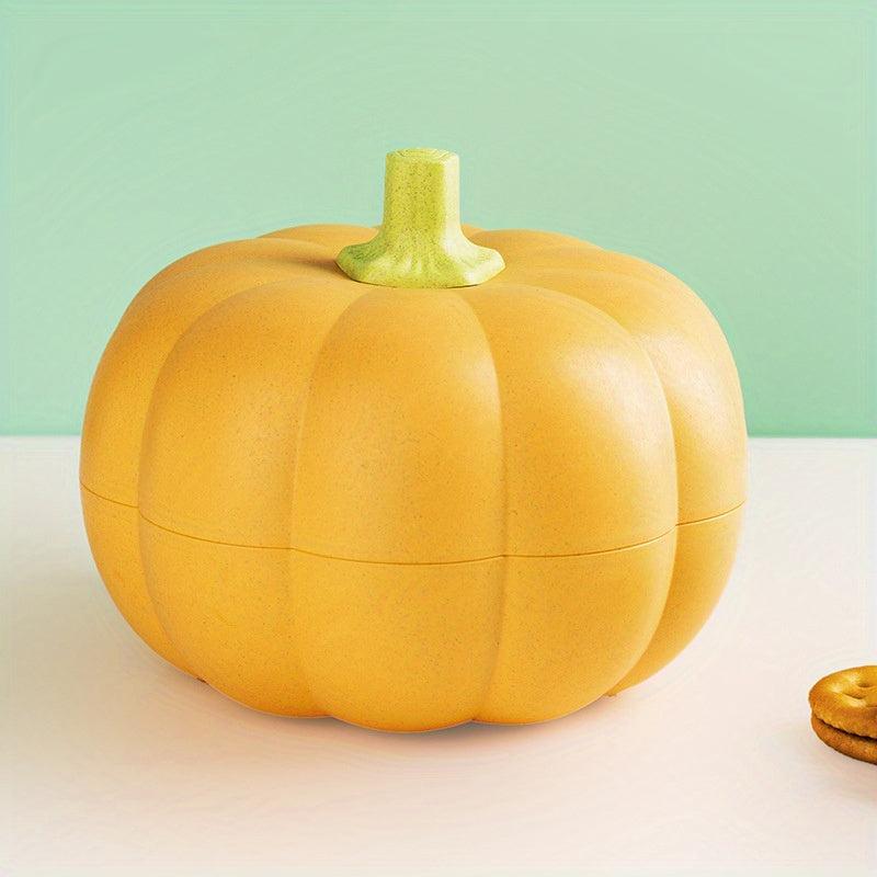 Pumpkin Fruit Plate Candy Box for Halloween