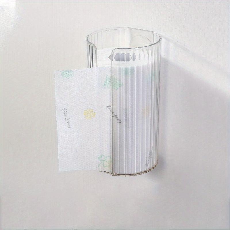 Wall Mounted Tissue Storage Box Dishcloth Holder