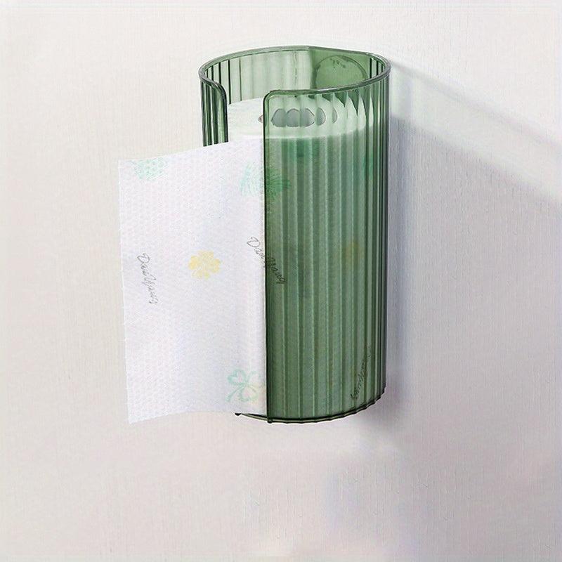Wall Mounted Tissue Storage Box Dishcloth Holder