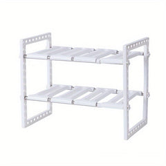 Under Sink Organizer Pot Rack Spice Rack Bathroom Floor Stand Storage Rack