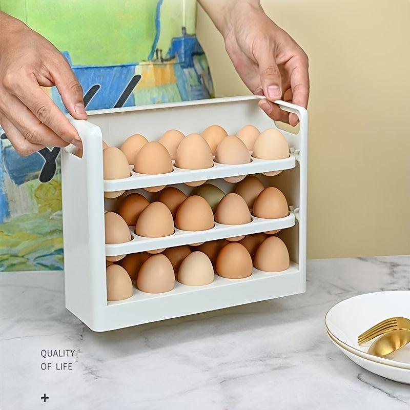 Egg Tray for Refrigerator Anti Fall Storage Kitchen Egg Rack