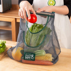 Reusable Hanging Storage Mesh Bag for Fruits and Vegetables