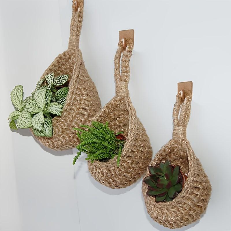 Teardrop Shaped Wire Fruit Basket for Storage and Display