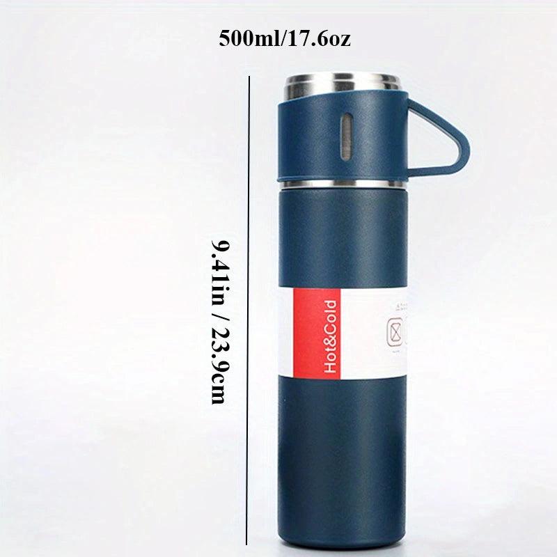 Double Layer Stainless Steel Thermal Cup Set