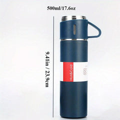 Double Layer Stainless Steel Thermal Cup Set