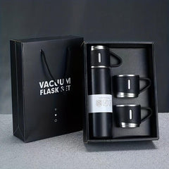 Double Layer Stainless Steel Thermal Cup Set