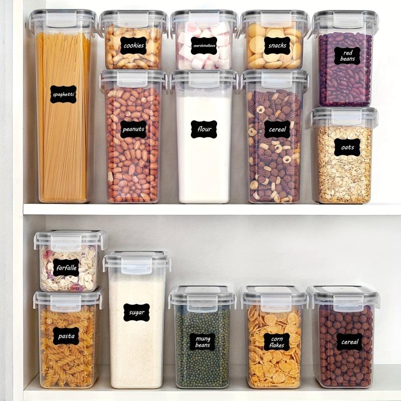 BPA Airtight Food Storage Set for Kitchen Pantry
