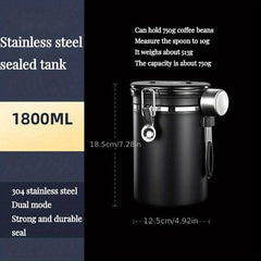 Airtight Stainless Steel Coffee Container 5L & 8L