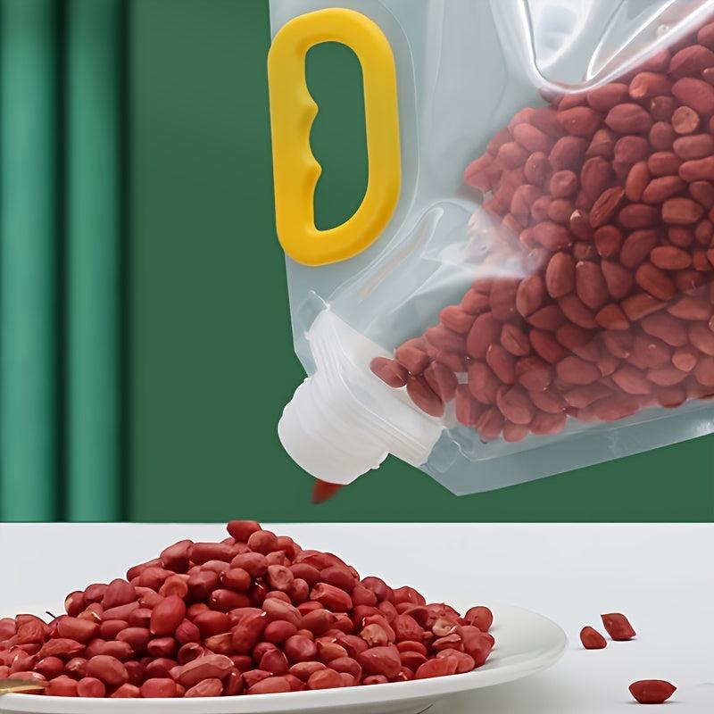 Reusable Transparent Sealed Storage Bag for Rice & Beverage