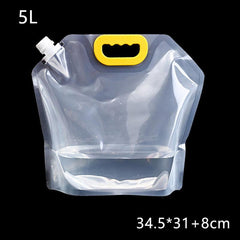 Reusable Transparent Sealed Storage Bag for Rice & Beverage
