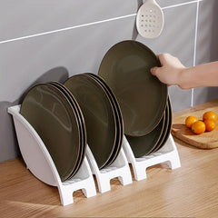 Kitchen Shelves Dish Storage Draining Rack Multifunctional Holds Plates