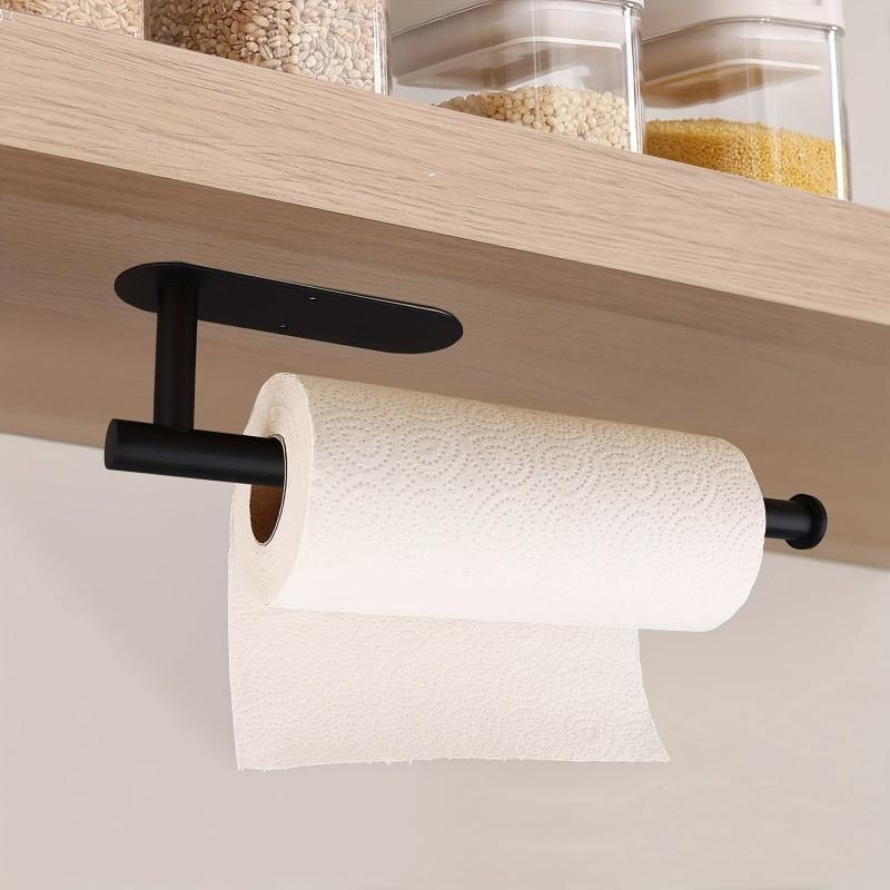 Under Cabinet Self-Adhesive Kitchen Tissue Rack