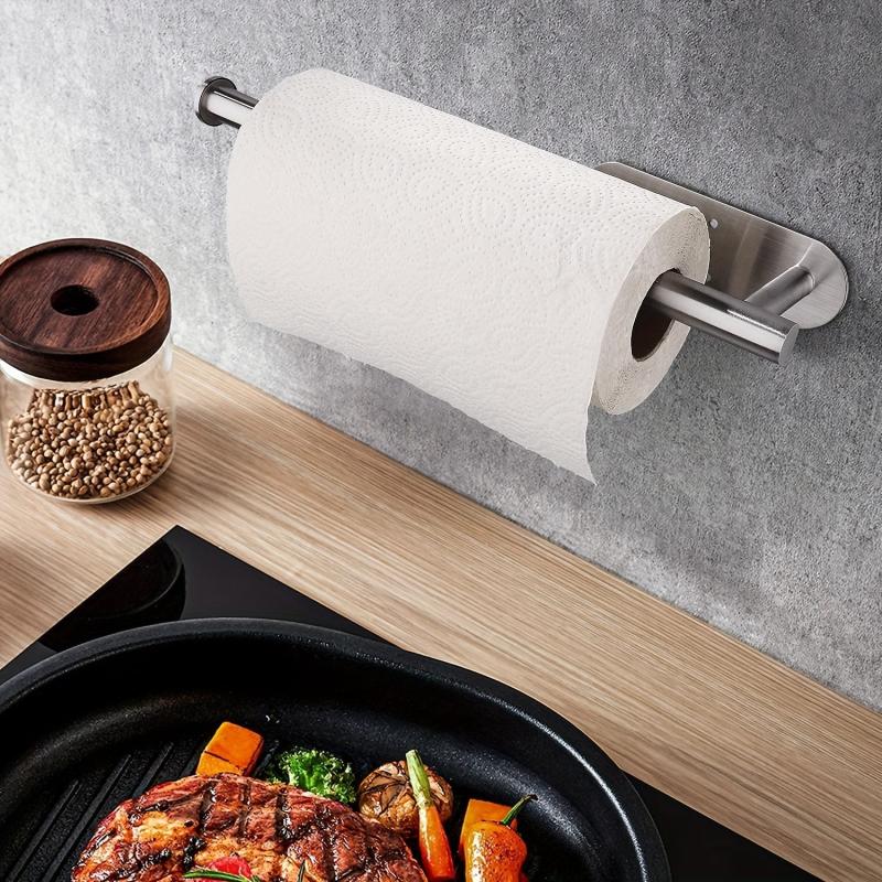 Under Cabinet Self-Adhesive Kitchen Tissue Rack