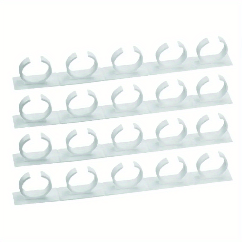 4pcs Spice Gripper Clip Strips - Universal Adhesive Spice Racks
