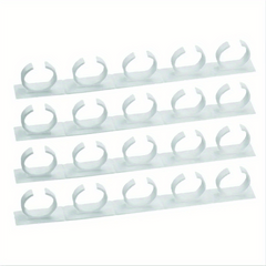 4pcs Spice Gripper Clip Strips - Universal Adhesive Spice Racks