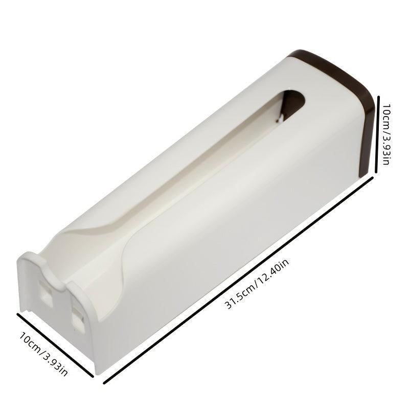 Trash Bag Dispenser Wall Mounted Garbage Bag Holder Plastic Bag Storage Box