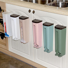 Trash Bag Dispenser Wall Mounted Garbage Bag Holder Plastic Bag Storage Box