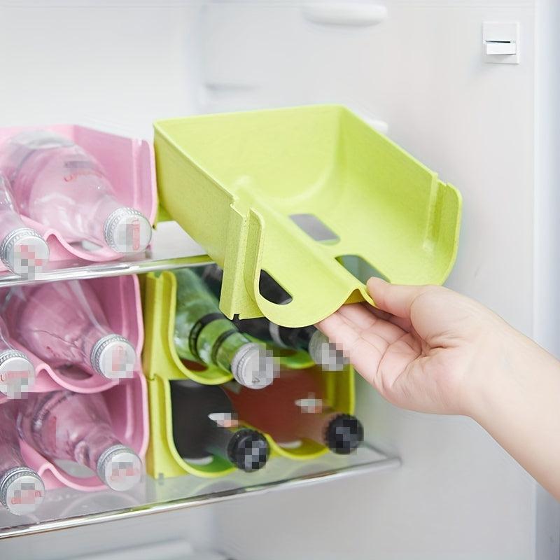 3pcs Beverage Storage Box Water Bottle Rack