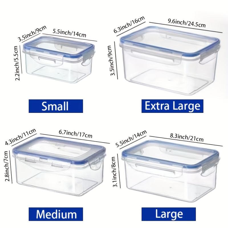 Transparent Food Storage Box Moisture-proof Grain Storage Container